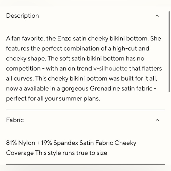 Frankie’s Bikinis Bash Wrap Top + Enzo Satin Bikini Bottoms in color Grenadine - Picture 3 of 5